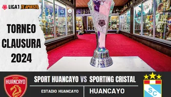 ¿Cuándo y a qué hora juegan Sporting Cristal vs. Sport Huancayo por el Torneo Clausura 2024?