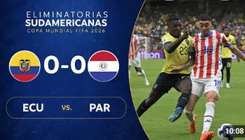 Ecuador y Paraguay igualaron por las Eliminatorias 2026