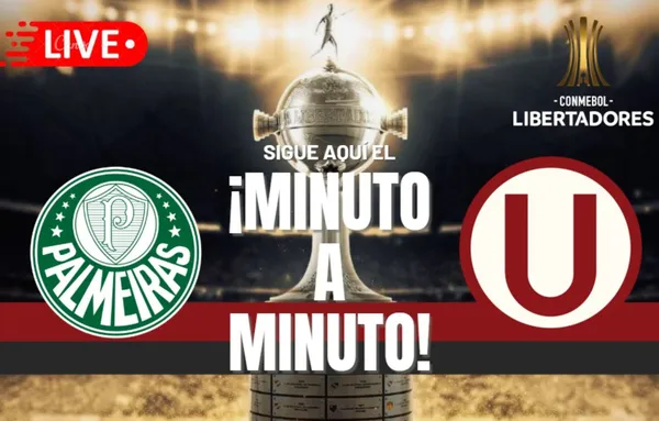 Universitario vs. Palmeiras EN VIVO y EN DIRECTO minuto a minuto por la Copa Libertadores 2025