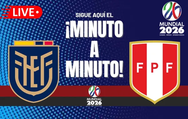 Perú vs. Ecuador EN VIVO y EN DIRECTO: Sigue el minuto a minuto de la BICOLOR en las Eliminatorias al Mundial 2026