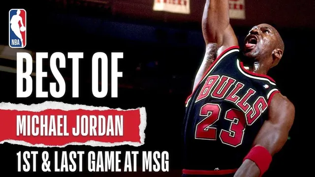 La Leyenda Michael Jordan en el Madison Square Garden