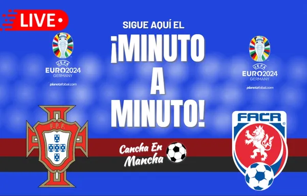 Portugal vs. República Checha EN VIVO y EN DIRECTO: Sigue el minuto a minuto con Cristiano Ronaldo por la Eurocopa.