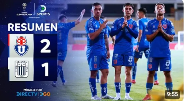 Se acabó el sueño: Alianza Lima perdió ante la U de Chile por la Copa Sudamericana 2025 – VIDEO