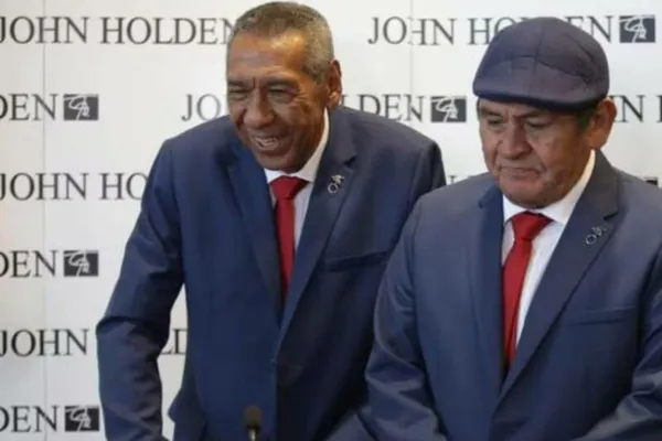 Julio Meléndez y Hugo Sotil