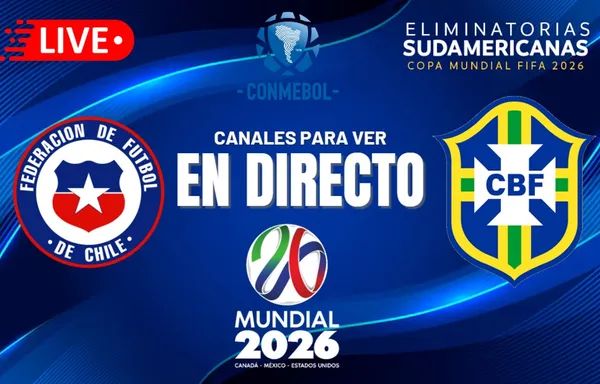 Chile y Brasil se enfrentan por Eliminatorias 2026