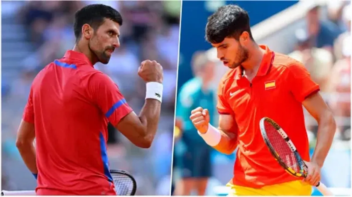 Alcaraz vs. Djokovic EN VIVO: Horarios y canales para ver la FINAL de los Juegos Olímpicos París 2024