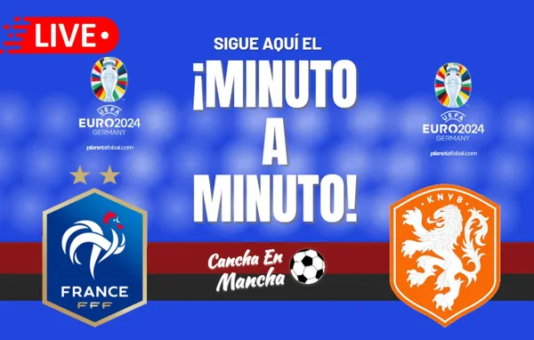 Francia vs. Países Bajos EN VIVO y EN DIRECTO: Sigue el minuto a minuto del choque de titanes por la Eurocopa 2024.