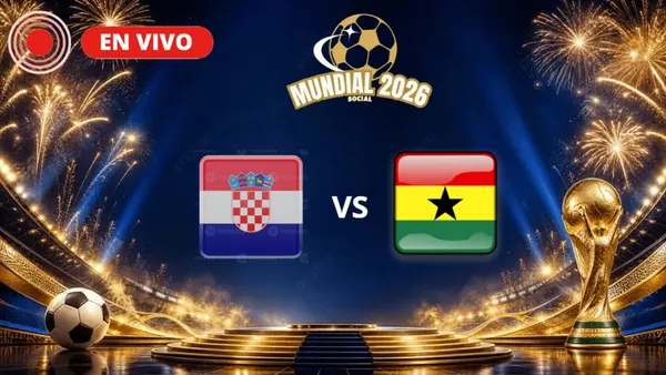 Croacia vs. Ghana EN VIVO HOY: ¿a qué hora y dónde ver el partido por el Grupo L del Mundial 2026?