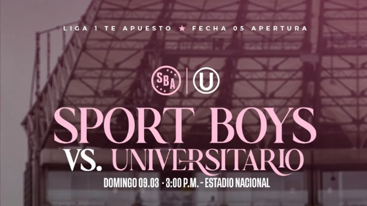 Sport Boys vs Universitario 2025