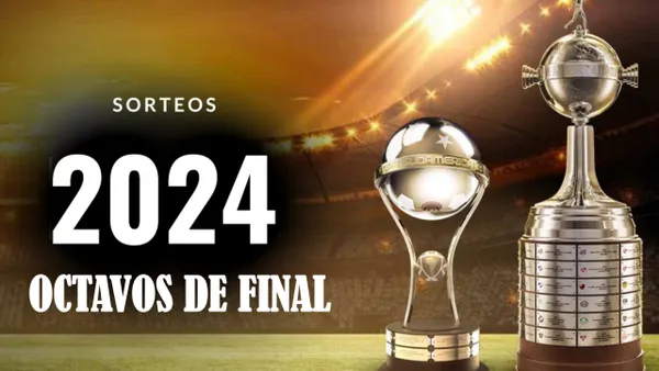 Listas las llaves de octavos de final de la Copa Libertadores y Copa Sudamericana 2024
