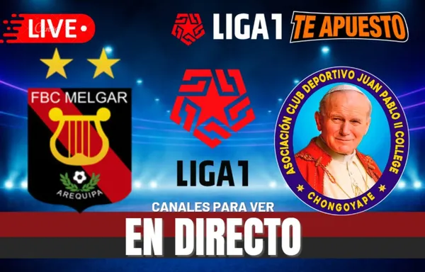 Melgar vs. Juan Pablo II EN VIVO hoy desde Arequipa por la fecha 4 del Torneo Clausura 2025