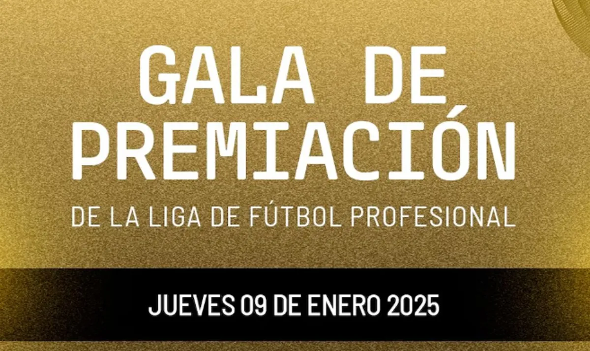 Gala de premiación de la Liga 1