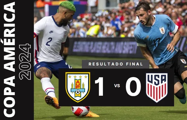 Uruguay eliminó al anfitrión Estados Unidos de la Copa América – VIDEO