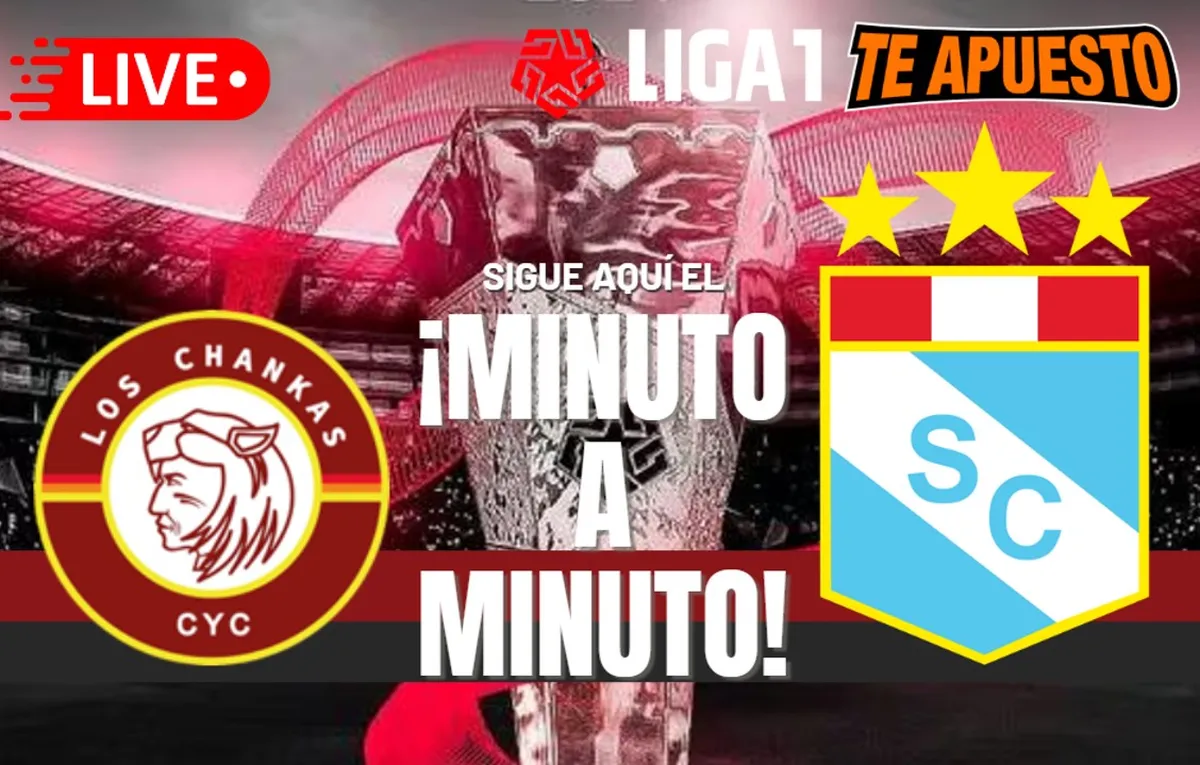 Sporting Cristal vs. Los Chankas EN VIVO y EN DIRECTO: Sigue el minuto a minuto por el Torneo Clausura