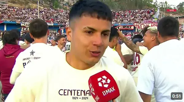Jairo Concha con camiseta de la U 2024