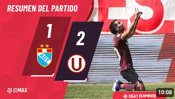 Triunfo de altura: Universitario venció a ADT  por la fecha 1 del Torneo Clausura 2026 – VIDEO