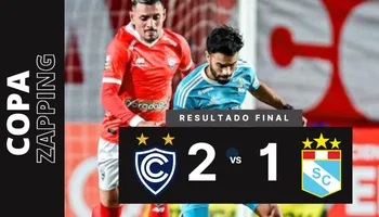 Sporting Cristal cayó ante Cienciano en el Cusco por la Copa Zapping