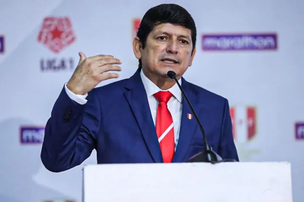 Agustín Lozano, presidente de la FPF 2024