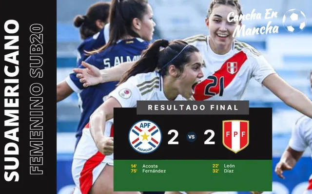 Perú empató con Paraguay &#8211; Composición: Cancha en Mancha