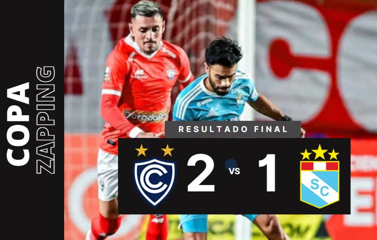 Sporting Cristal cayó ante Cienciano en el Cusco por la Copa Zapping