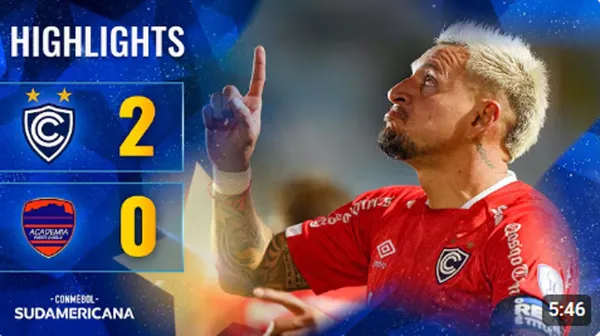 Es el líder: Cienciano venció a Puerto Cabello por la Copa Sudamericana 2026 – VIDEO