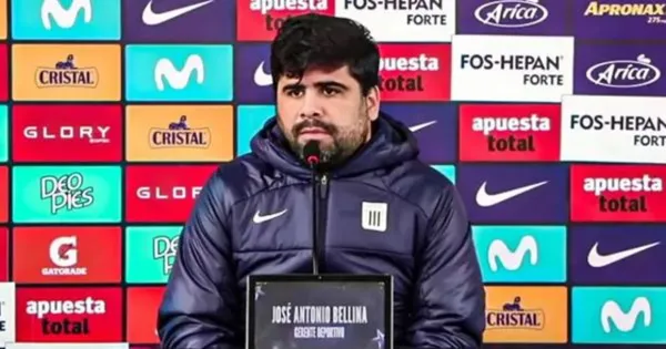 José Bellina regresa a Alianza Lima