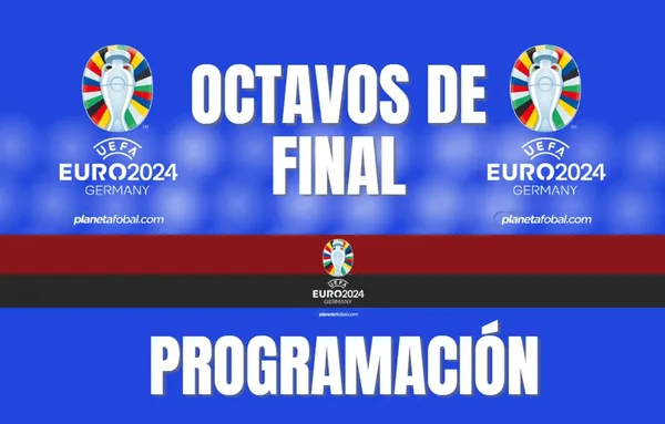 Llaves y programación de los octavos de final de la Eurocopa 2024