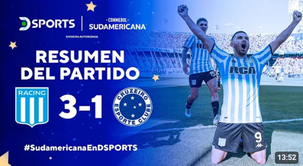 Racing vs Cruzeiro 2024