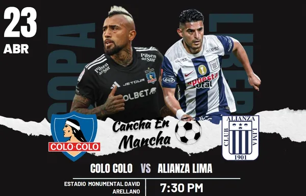 Alianza Lima vs. Colo Colo EN VIVO: Dónde ver el encuentro por la Copa Libertadores