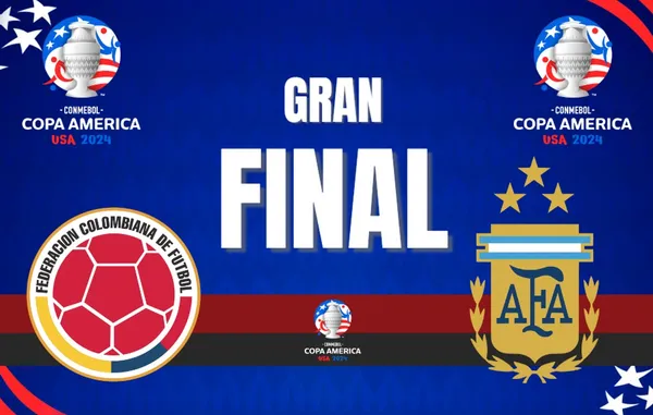Argentina vs. Colombia: Fecha, horarios y canales para ver la Gran Final de la Copa América