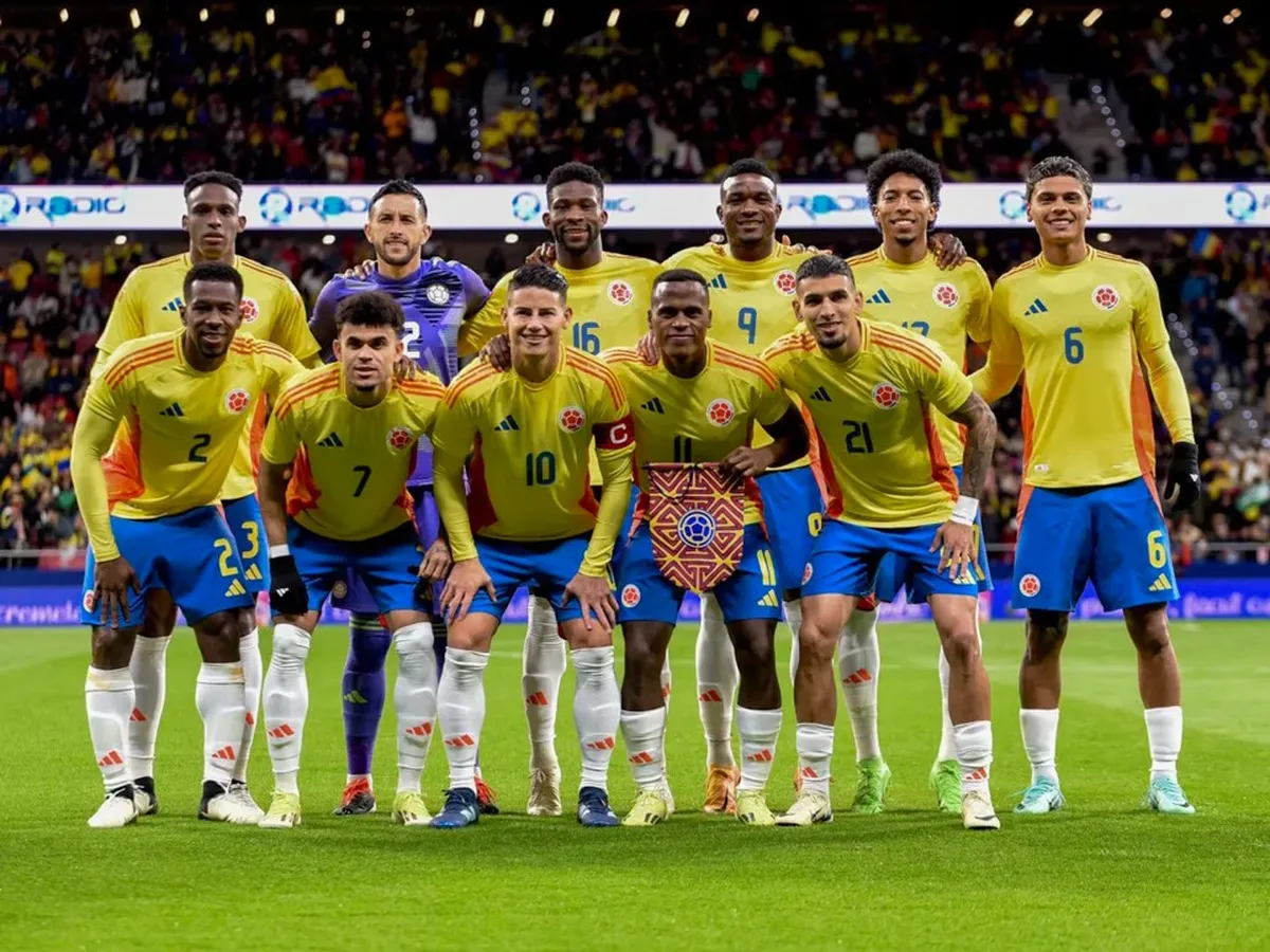 Colombia presenta lista de convocados para enfrentar a Perú en las Eliminatorias 2026