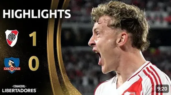 River Plate clasificó a semifinales de la copa libertadores 2024 tras vencer 1-0 a Colo Colo – VIDEO