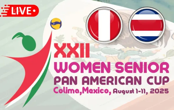 Perú vs Costa Rica Copa Panamericana de voley 2025