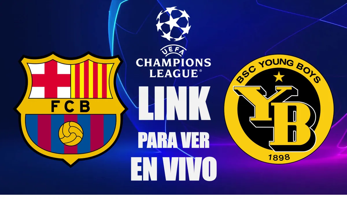 LINK para ver Barcelona vs Young Boys UCL - Composición: Cancha en Mancha