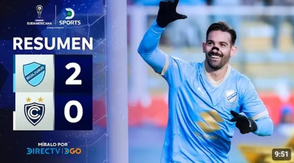 Cienciano no pudo en la altura de La Paz y cayó ante Bolívar por la Copa Sudamericana 2025 – VIDEO