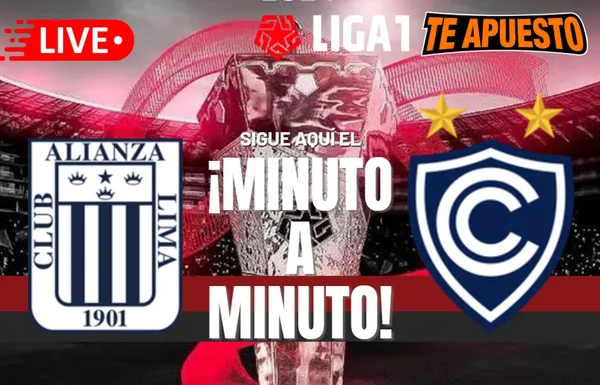 Alianza Lima vs. Cienciano EN VIVO y EN DIRECTO: Sigue el minuto a minuto del Torneo Clausura