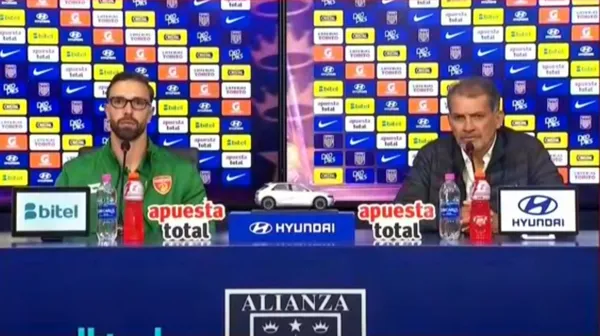 Franco Navarro en conferencia tras Huancayo vs Alianza Lima