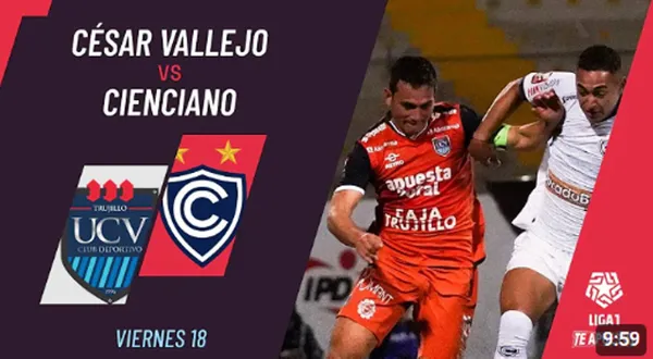 César Vallejo vs Cienciano por el Torneo Clausura 2024