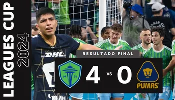 Seattle Sounders de Ruidíaz goleó a Pumas de Piero Quispe por la Leagues Cup 2024 – VIDEO