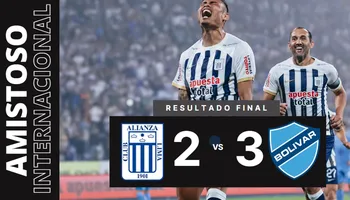 Bolívar le volteó el partido a Alianza Lima en Matute por la Copa Ciudad de los Reyes