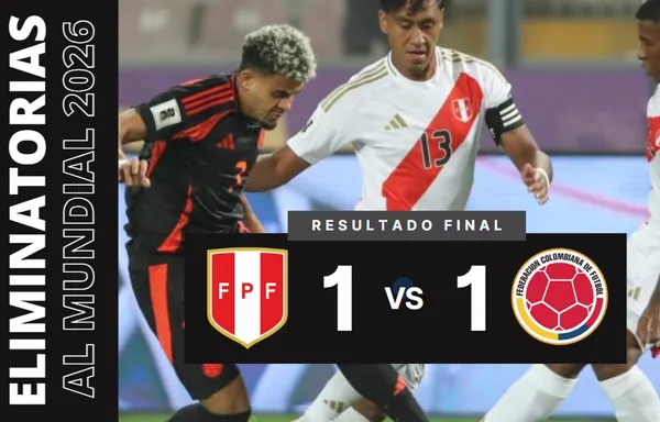 ¡Qué dolor!: Perú empató con Colombia en el Estadio Nacional por las Eliminatorias 2026 – VIDEO