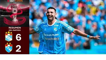 RESUMEN: Sporting Cristal arrolló 6-2 al ADT en su debut en el Torneo Apertura 2024. VIDEO