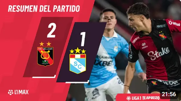 Sporting Cristal cayó 2-1 ante Melgar en Arequipa y sigue sin levantar en el Torneo Clausura 2026 – VIDEO