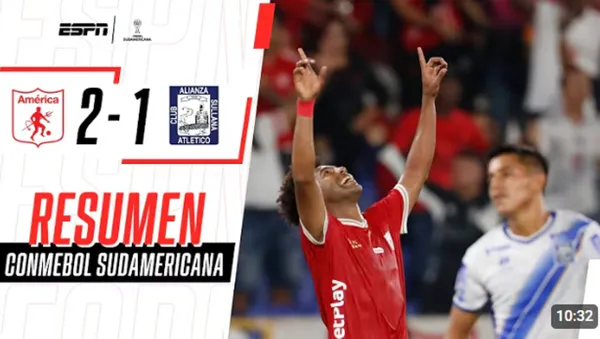 Alianza Atlético cayó ante América de Cali por la fecha 2 de la Copa Sudamericana – VIDEO