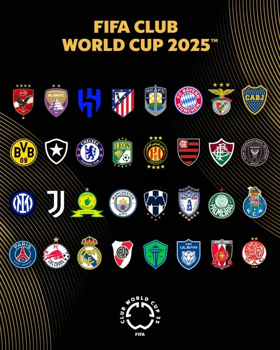Participantes del Mundial de Clubes 2025