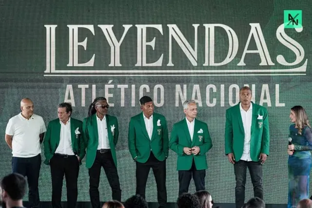 Homenaje a las leyendas &#8211; Foto: Atlético Nacional de Medellín