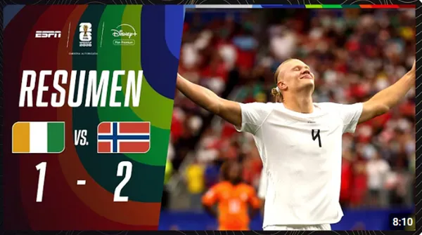 De la mano de Haaland: Noruega venció 2-1 a Costa de Marfil y desafiará a Brasil en los octavos del Mundial 2026 – VIDEO