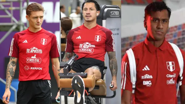 Oliver Sonne, Gianluca Lapadula y Renato Tapia 2025