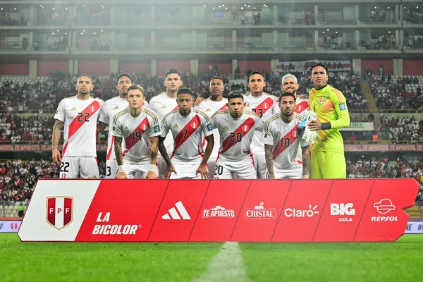 Seleccion Peruana que enfrentó a Uruguay por eliminatorias 2026