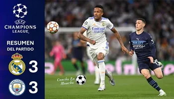 VIDEO RESUMEN: Real Madrid y Manchester City empataron en un partidazo por Champions League